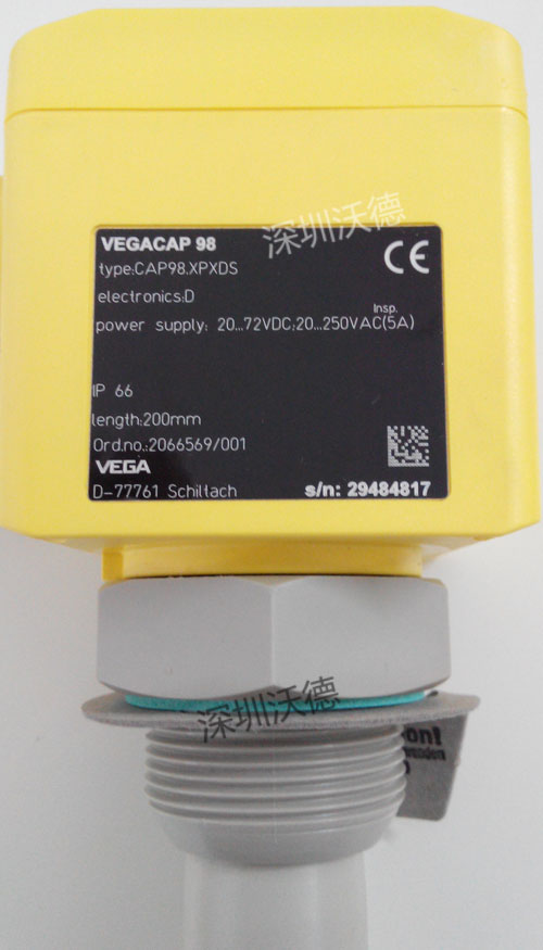 VEGA电容物位开关CAP98.XPXDS(VEGACAP98系列)