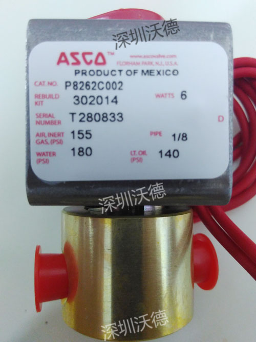 ASCO电磁阀P8262C002实拍图
