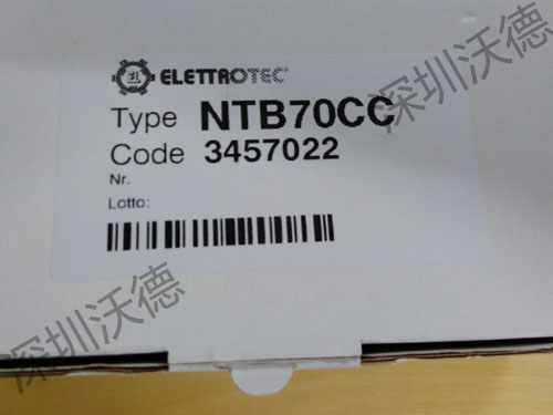 ELETTROTEC接头NTB70CC/NTB80CC出货