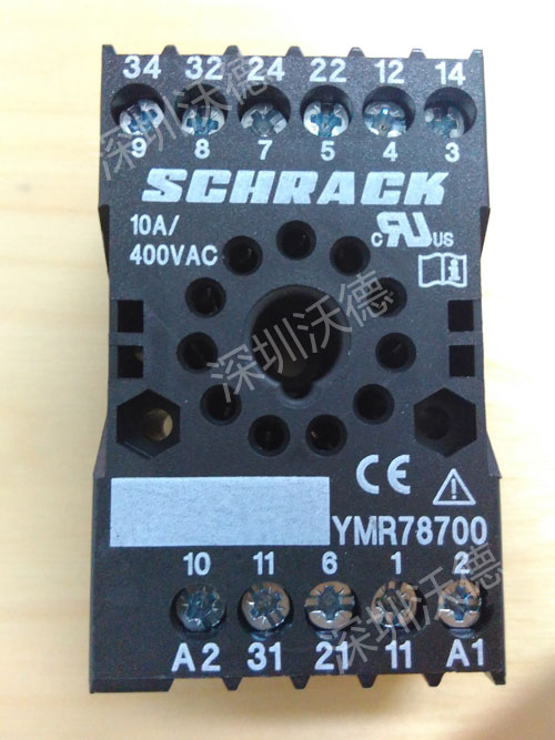SCHRACK继电器底座YMR78700(100%替代MR78700)