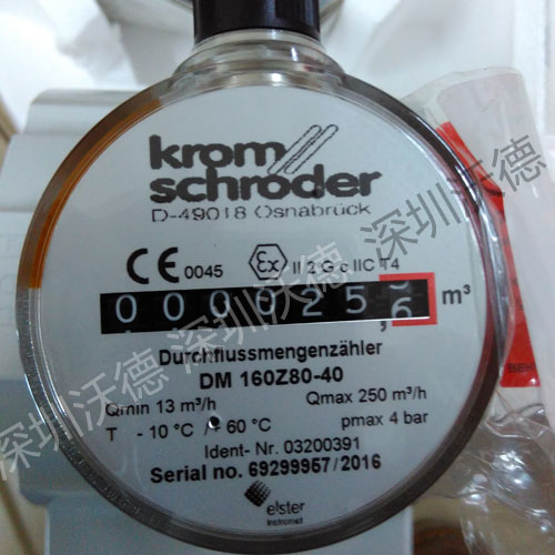 KromSchroder气体计数器DM160Z80-40实拍图